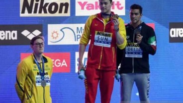 Enam Aksi Kontroversi Perenang Asal China Sun Yang