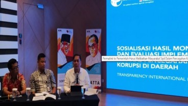 Kajian TII : Risiko Korupsi di Indonesia Masih Tinggi