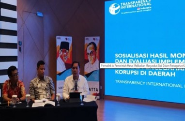 Kajian TII : Risiko Korupsi di Indonesia Masih Tinggi