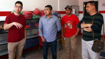 Kunjungan ke Mitra Point of Sale Lion Parcel