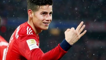 Pembahasan Transfer Macet, James Rodriguez Bertahan di Real Madrid