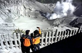 Gunung Tangkuban Parahu Erupsi: BPBD Jabar Gelar Piket Siaga