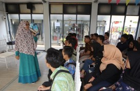 Sisi Lain Halal Park, Milenial Belajar Bisnis Pakai Gadget di RKB BNI Fest