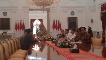 Bos SoftBank Masayoshi Son Temui Presiden Jokowi di Istana Merdeka