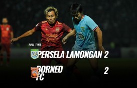 Persela vs Borneo FC Skor Akhir 2-2. Ini Videonya