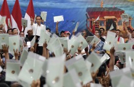 Jokowi Sebut Pembagian Sertifikat Rampung 2025