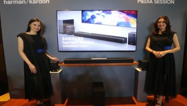 GADGET BARU: Home Theater Samsung Harman Kardon Soundbar Q90R