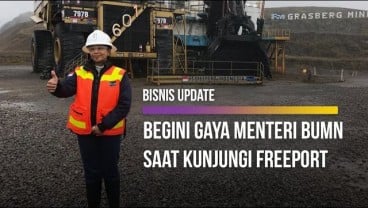 Menengok Freeport, Ini yang Dilihat Menteri BUMN Rini Soemarno