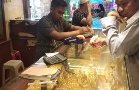 Aktivitas Jual Beli Emas di Banjarmasin Ramai