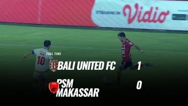 Bali United Tekuk PSM Makassar 1-0, Bali United Puncaki Klasemen. Ini Videonya