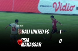 Bali United Tekuk PSM Makassar 1-0, Bali United Puncaki Klasemen. Ini Videonya