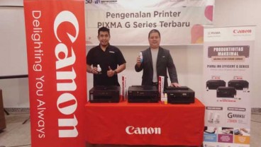 Canon Targetkan Jual 100 Unit Pixma G-Series di Semarang