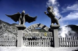 Status Gunung Tangkuban Parahu Naik ke Level Waspada