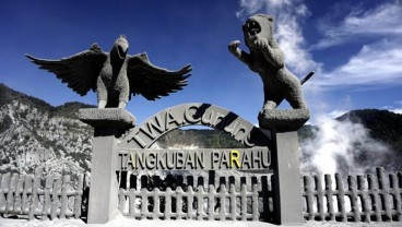 Status Gunung Tangkuban Parahu Naik ke Level Waspada