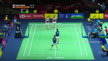 Live Streaming Thailand Open: Fitriani Menyerah Rubber-set