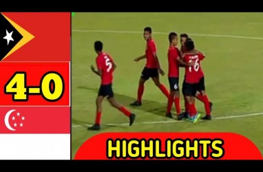 Timor Leste Gasak Singapura 4-0, Indonesia Tergusur dari Puncak Klasemen Grup A