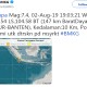 Gempa 7,4 SR Guncang Banten, MRT Jakarta Sempat Berhenti Beroperasi