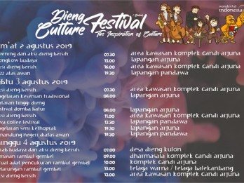 Dieng Culture Festival 2019 Dimulai, Ini Agenda Lengkapnya