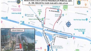 Berlaku 10 Bulan, Berikut Rekayasa Lalu Lintas di Rasuna Said Jaksel