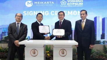 Yoshino Gypsum Memasok Kebutuhan Gipsum di Proyek Meikarta