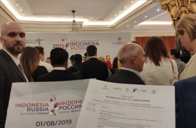 Forum Bisnis Indonesia-Rusia Sepakati Kontrak US$1,11 Miliar