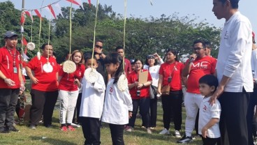 Jokowi dan Para Menteri Galang Dana untuk Korban Gempa Banten