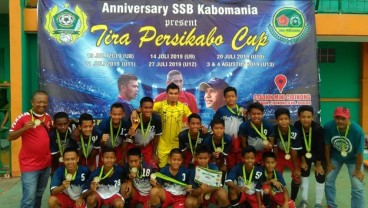 Kandaskan SSB Erlangga FC, Bimo FC Raih Trofi Tira Persikabo Cup 2019