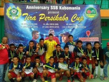 Kandaskan SSB Erlangga FC, Bimo FC Raih Trofi Tira Persikabo Cup 2019
