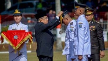 Lantik Praja IPDN, Wapres JK Dorong Birokrasi Berorientasi Melayani