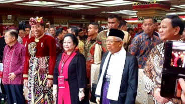 Megawati dan Jokowi Sindir Prabowo di Pembukaan Kongres V PDIP