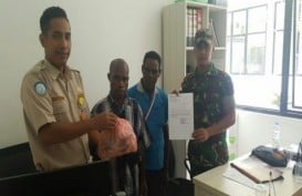 Warga PNG Diamankan Lantaran Bawa 2 Kilogram Gelembung Ikan 