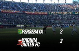 Persebaya vs Madura United 2-2. Ini Tayangan Ulangnya