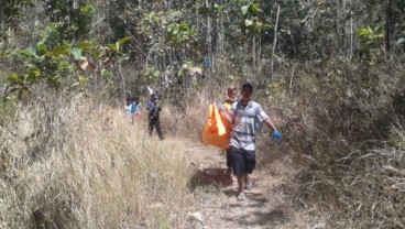 Mayat Pria Tanpa Identitas Tergeletak di Tengah Hutan Wuryantoro Wonogiri