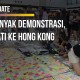 Suasana Bandara Hong Kong yang Dikepung Demonstran