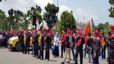 Buruh Demo Minta Pengadilan Hubungan Industrial Hadir di Batam