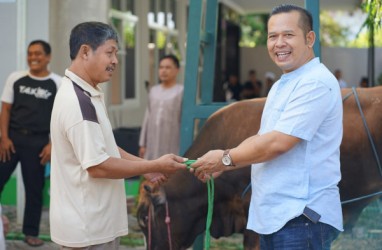 Rayakan Idul Adha, Patra Semarang Sembelih Sap i& Puluhan Ekor Kambing