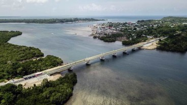 Kontraktor Hadapi Kendala Bangun Jembatan Wai Lao di Maluku Tengah