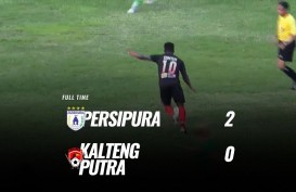 Liga 1: Persipura vs Kalteng 2-0, Persipura Melejit ke Posisi 9. Ini Videonya