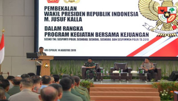 Wapres JK: TNI-Polri Harus Balas Penyerang Aparat di Papua   