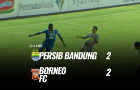 Liga 1: Persib vs Borneo FC 2-2, Borneo FC Tembus 4 Besar, Persib Posisi 9. Ini Videonya