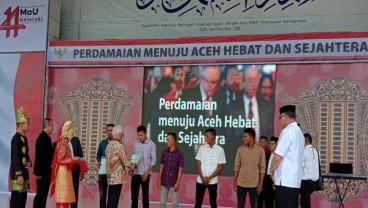 Hari Damai Aceh : Mantan Kombatan GAM Diberi Tanah