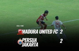 Madura United vs Persija 2-2, Persija Masih di Zona Degradasi. Ini Videonya