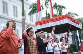 Makna Kebaya Merah Sri Mulyani di HUT Kemerdekaan ke-74 RI