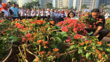 Pemprov DKI Giat Tanam Pohon, Komite Pengurangan Bensin Bertimbal Sebut Bukan Solusi Atasi Polusi