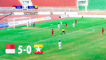 AFF U18: Indonesia Hajar Myanmar 5-0, Raih Juara III AFF U18. Ini Videonya