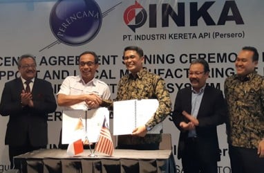 INDUSTRI KERETA API : Ikhtiar INKA Sumbang Devisa