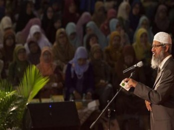 Diduga Berkomentar Rasis, Zakir Naik Dilarang Ceramah di Malaysia