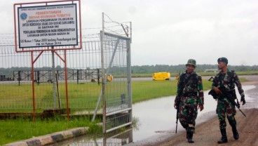 Kondisi Kota Sorong Sepi di Malam Hari, Aparat Berjaga