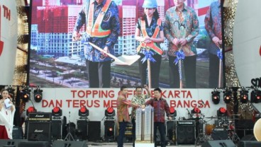 Meikarta Gelar Tutup Atap 4 Menara Apartemen Bertepatan HUT Ke-74 RI