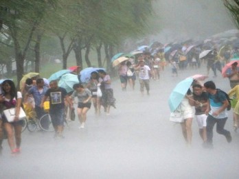 Taiwan Bersiap Hadapi Hantaman Lanjutan Taifun Bailu